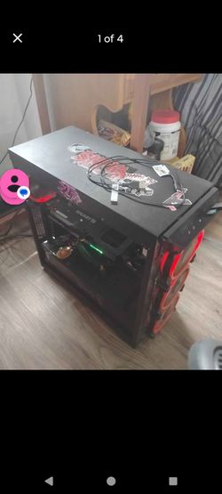 Computer PC Setup  with Monitors