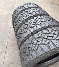 285/75/18 Goodyear 📍📍 Vendo un set de llantas con 80% de vida las 4 📍🌟