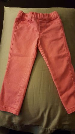 Pink baby girl toddler jeans