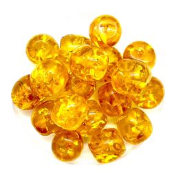 Lot Of Reconstituted Amber Beads
