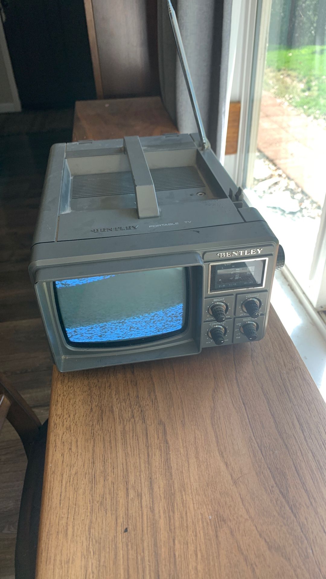 Bentley Portable TV. Vintage