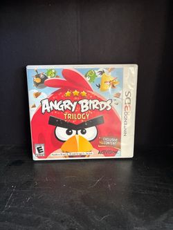 Angry Birds Trilogy Nintendo 3DS *Case and booklet only- NO GAME*