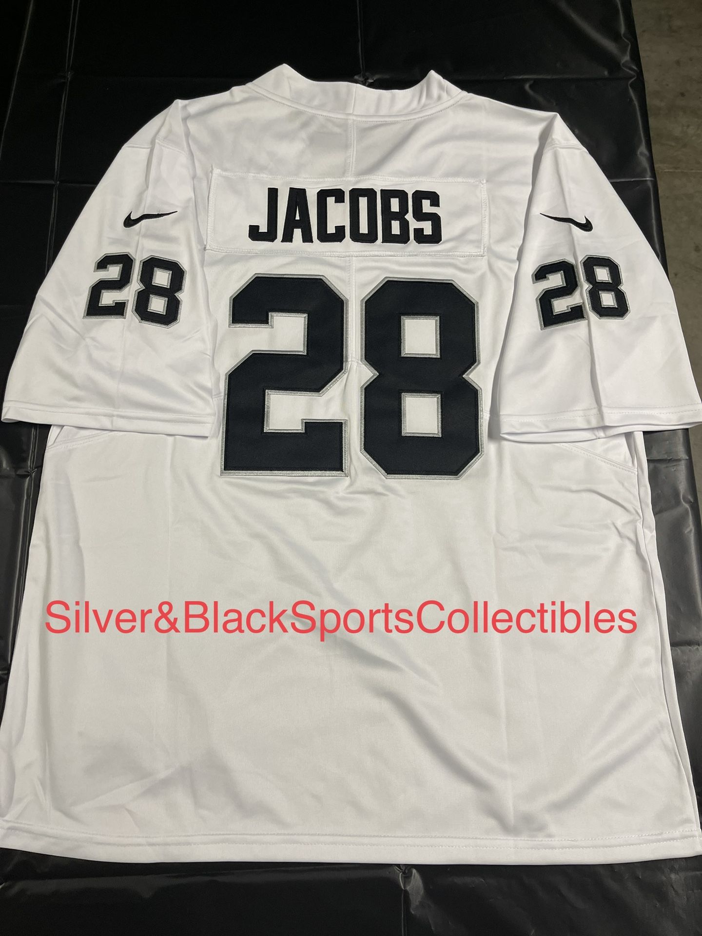 Brand New Las Vegas Raiders Josh Jacobs Jersey With Tags - Size