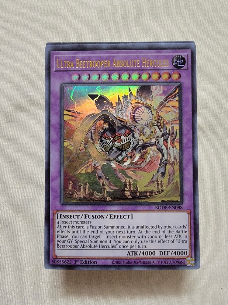 yugioh beetrooper deck Yu-Gi-Oh! Mythical Beast Master Cerberus EXFO-EN027 1st edition – Card  Empire main image 1