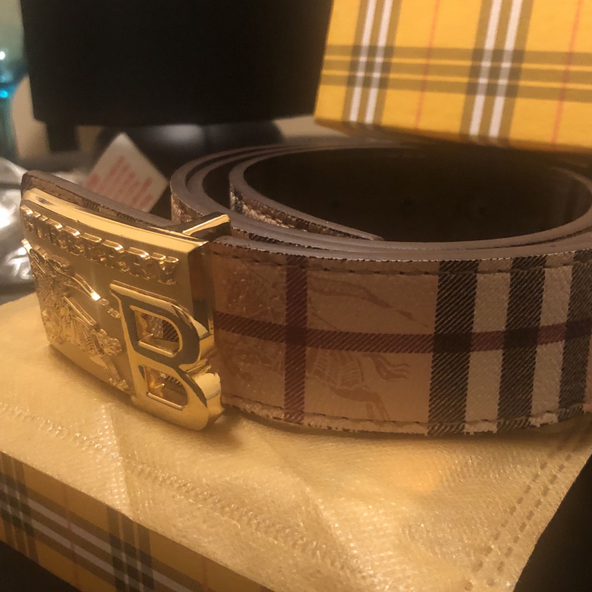 Mens Burberry Belt for Sale in Wlks Barr Township, PA - OfferUp
