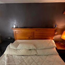 King size bed frame