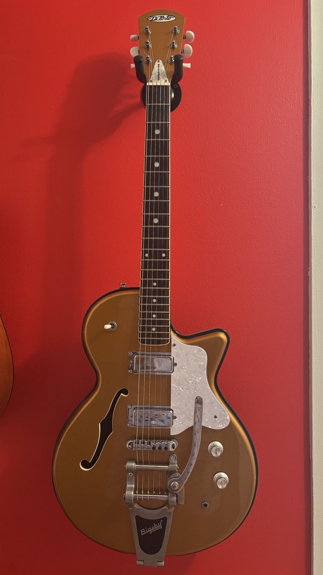 Electric guitar Dipinto Belvedere