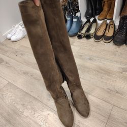 Brown High Boots