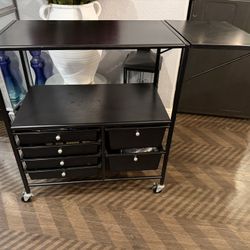 ESSEX ROLLING CART ORGANIZER CART STORAGE