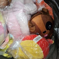Two Bags Full Of Plushies