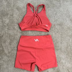 Vigorous Apparel Set - XL energy bra high-neck sports bra & L energy short