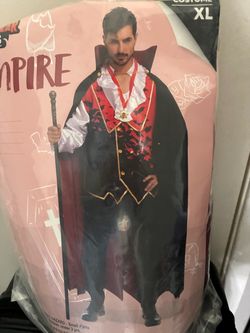 Men's Vampire Halloween Costume XL