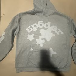 Spider Hoodie Grey 
