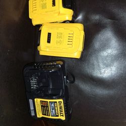 Batterias Y Cargador Nuevo; New Batteriews And Charger