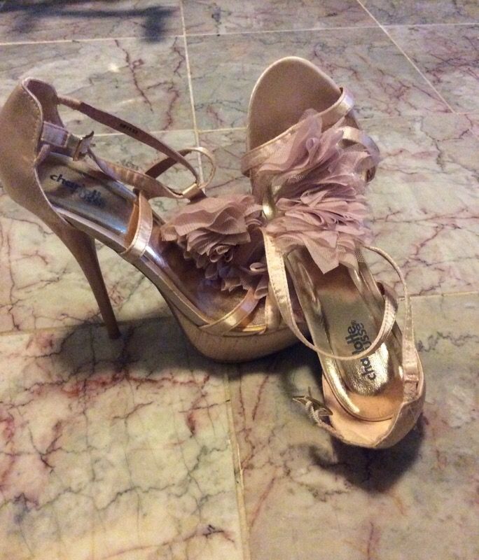 Pink Shoes Size 8