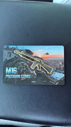 M16 Precision Strike 1/1000 fine gold