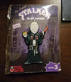 Pixel Elixir Stalker In My Pocket Enamel Pin Series 3