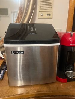 Luma Comfort Clear Ice Cube Maker Machine