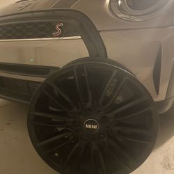 2023 Black 18” Mini Cooper Wheels 