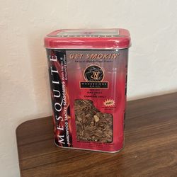 MESQUITE hardwood smoke seasoning for grilling!