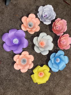 Paper flowers