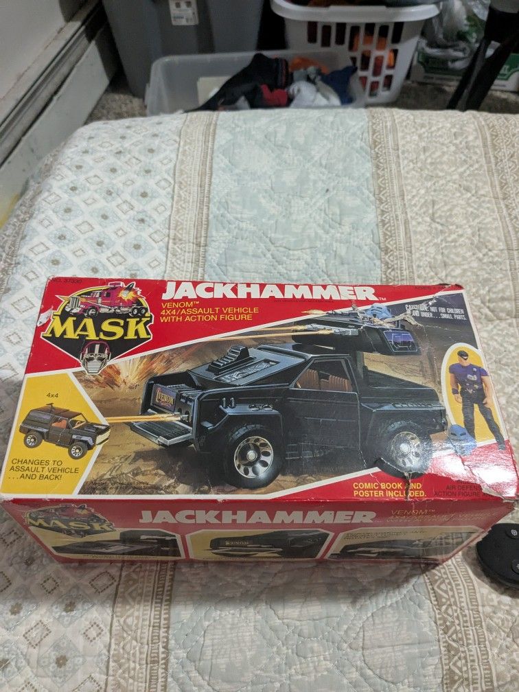 M.A.S.K Kenner Jackhammer 1985