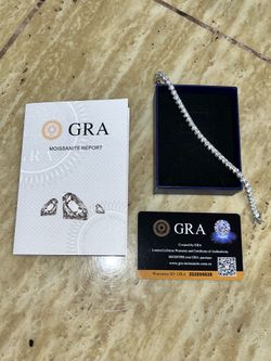 VVS1 Moissanite Tennis Bracelet