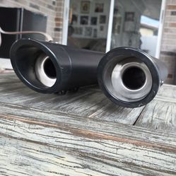Tab performance 4.5" B.A.M. stick slip-on Mufflers Black