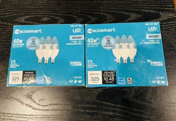 LED LIGHT BULBS   (3 boxes)
