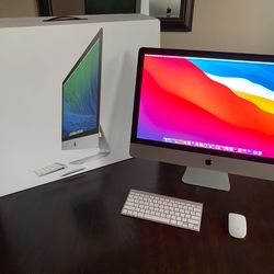 27 Inch Apple iMac All In One Computer Bundle Very Sleek And Clean LOOK AT THIS DEAL 