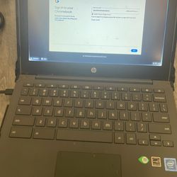 Chromebook and a Wi-Fi thing