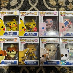 Pokemon Funko Pop Lot 