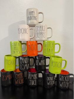 Rae Dunn mugs Halloween 🎃