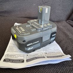 🔥 New Ryobi 18V 4ah Battery 