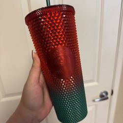 Disney Starbucks 2022 Christmas Tumbler