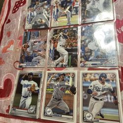 Los Angeles Dodgers 2009-2020 Baseball Cards Lot 