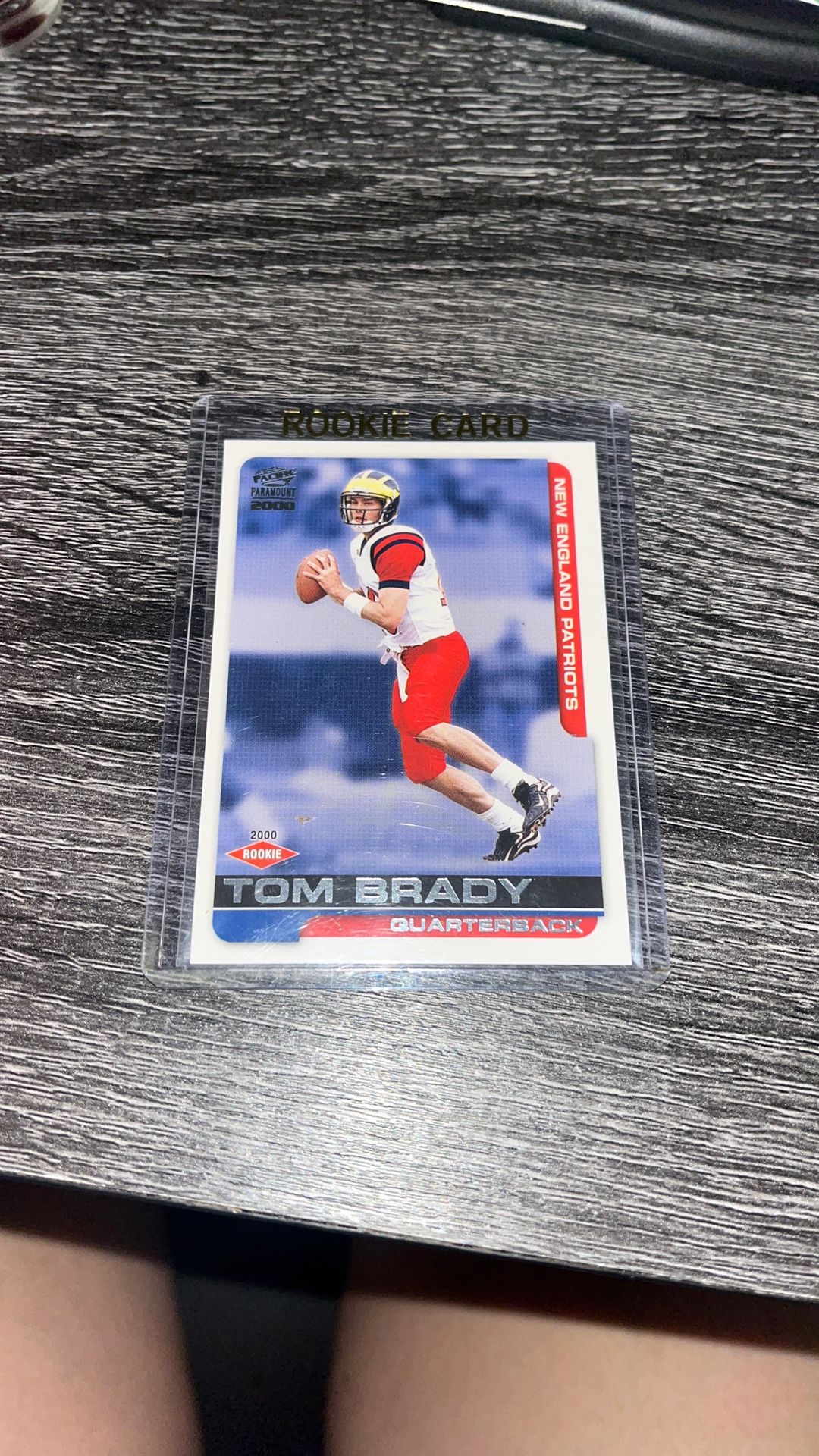 TOM BRADY ROOKIE CARD