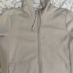 Medium Gapfit Performance Beige Zip up Jacket