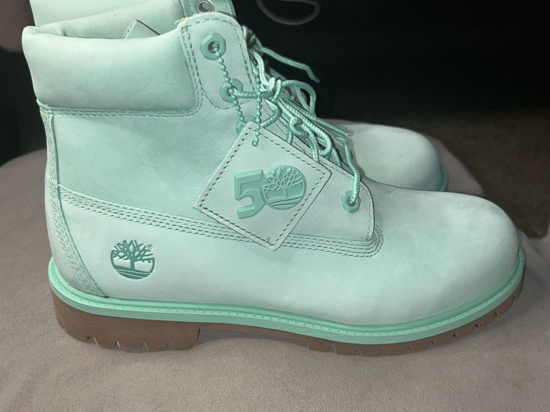 Timberland 50th Teal Boots Women’s Size 6.5 NEW!
