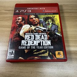 Red Dead Redemption Game Of The Year Edition PS3 