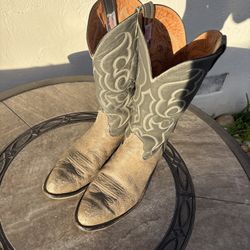 Size 13D Nocona Cowboy Boots Western Vintage 