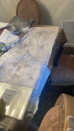 Embroidered Table Runner