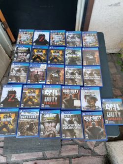 PS4 Juegos Playstation 4 Games New Conditions $20! Per Game. 3 for $50 or 7 For $100! Control Sealed is $40! 2 for $70! 4 for $120! Trade for PSA CGC 