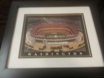Washington Redskins Sports Arena framed photograph