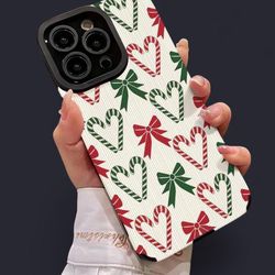Christmas Candy Cane iPhone 13 Case