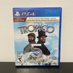 Tropico 5 Limited Special Edition - PS4 - PlayStation 4 - Like New - CIB