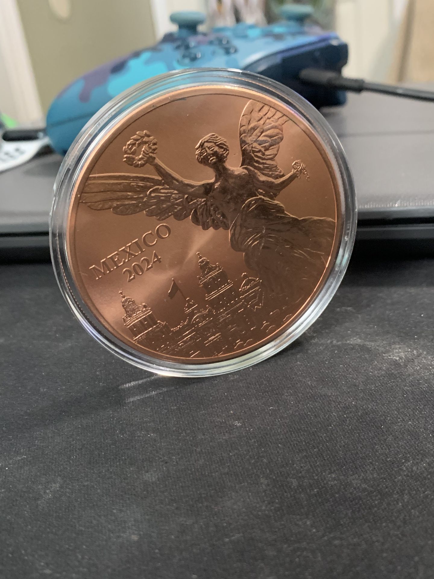 5 Ounce Liberty Copper (mexico) 2024