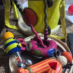 Drum Set Or Toy Spin Around  Doll Carrier