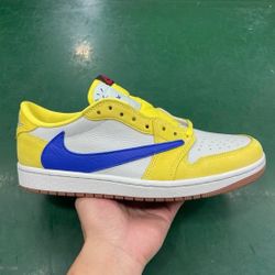 𝐎𝐧l𝐲 𝐫𝐞𝐩l𝐲 𝐨𝐧 𝐈 G : 𝐓𝐎𝐏𝐤𝐢𝐜𝐤𝐬𝟒𝟒𝟒                                   Jordan 1 travis scott Canary   