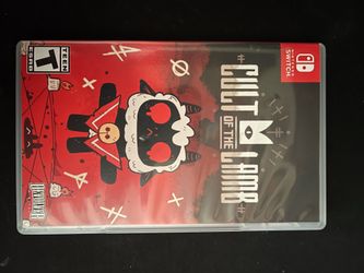 Nintendo switch games: cult of the lamb/super Mario deluxe